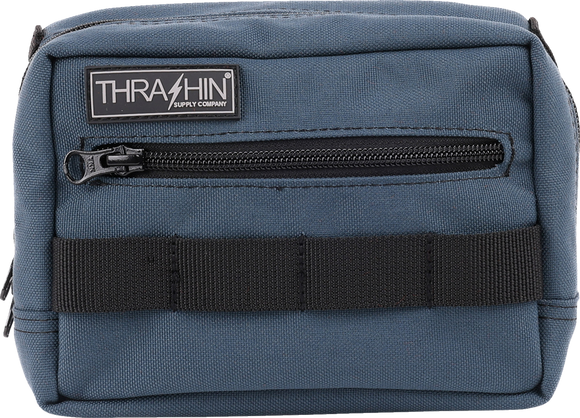 THRASHIN SUPPLY CO. Handlebar Bag - Blue THB-0023