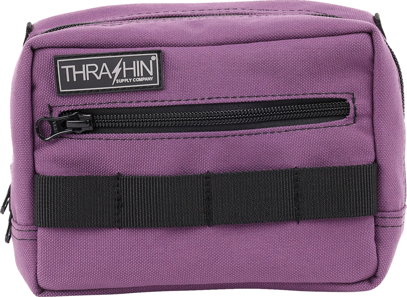 THRASHIN SUPPLY CO. Handlebar Bag - Purple THB-0024