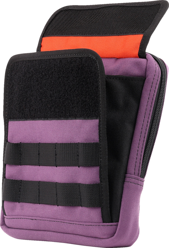 THRASHIN SUPPLY CO. Handlebar Bag Slim - Purple THB-0033