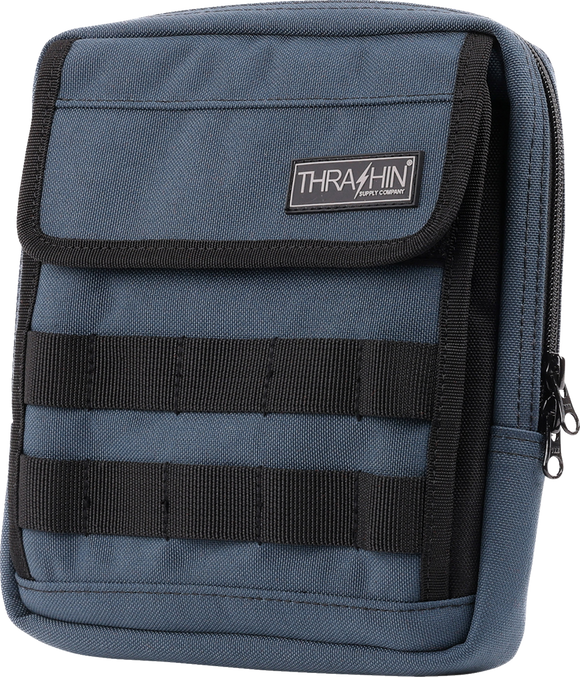 THRASHIN SUPPLY CO. Handlebar Bag Slim - Blue THB-0029