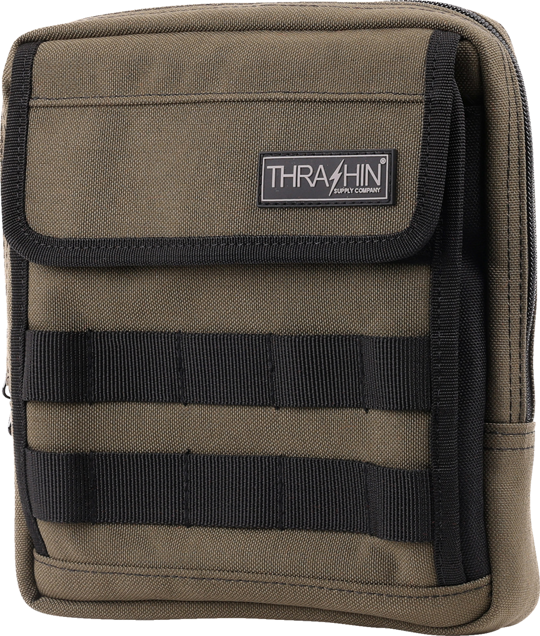THRASHIN SUPPLY CO. Handlebar Bag Slim - Green THB-0031