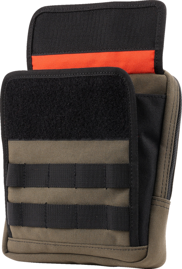 THRASHIN SUPPLY CO. Handlebar Bag Slim - Green THB-0031