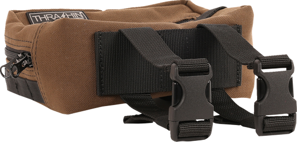 THRASHIN SUPPLY CO. Handlebar Bag - Brown THB-0006