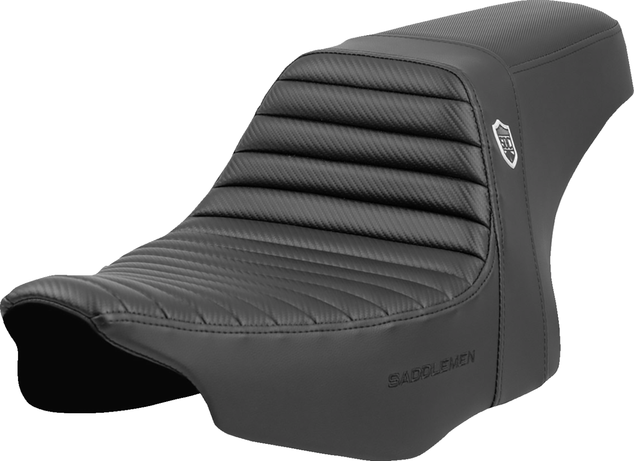SADDLEMEN Pro Series SDC Performance Seat - w/o Backrest - Tuck-n-Roll - FLH/FLT '23-'24 SC82307T
