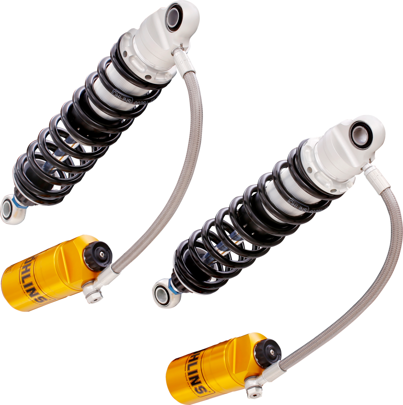OHLINS Twin Shocks - 13" - Fully Adjustable - STX36 (HD357S2) HD 357S2