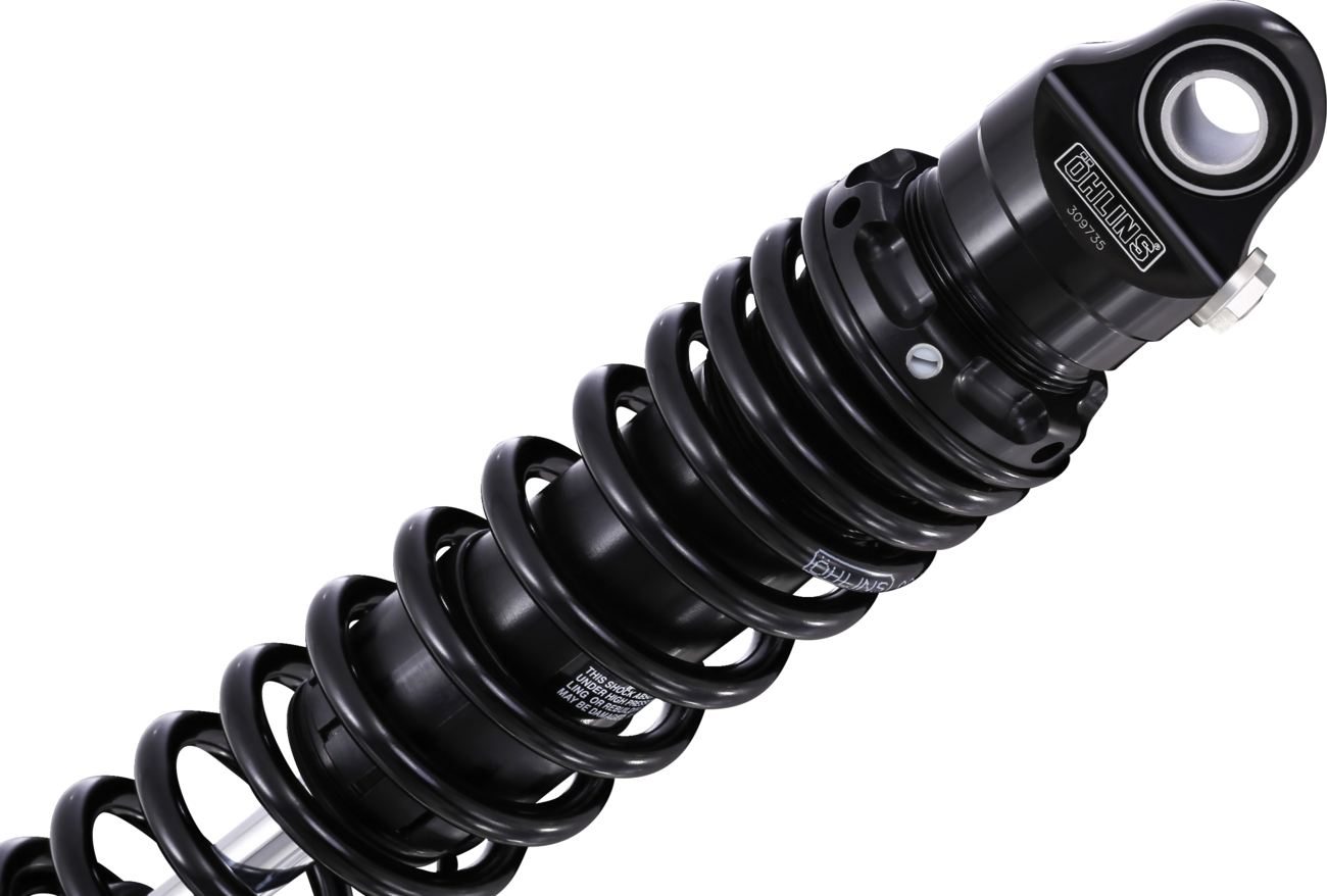 OHLINS Twin Shocks - 12" - Rebound Adjustable - STX36 Blackline (HD776S2) HD 776S2