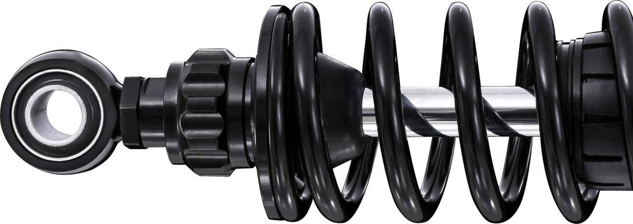 OHLINS Twin Shocks - 12" - Rebound Adjustable - STX36 Blackline (HD776) HD 776