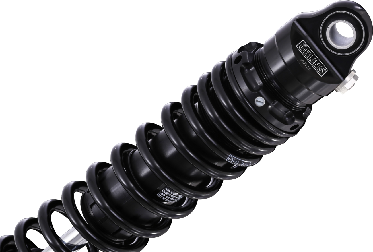 OHLINS Twin Shocks - 12" - Rebound Adjustable - STX36 Blackline (HD776) HD 776