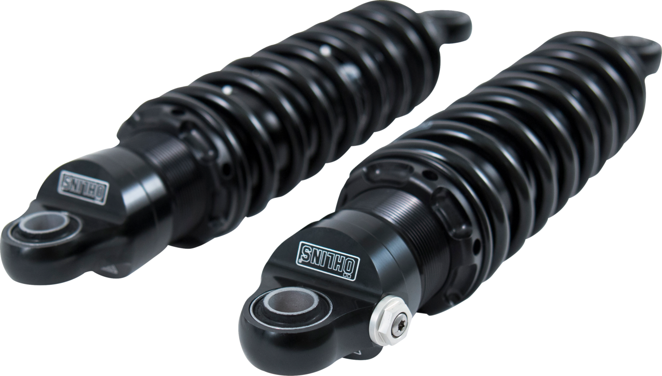 OHLINS Twin Shocks - 13" - Rebound Adjustable - STX36 Blackline (HD772S2) HD 772S2