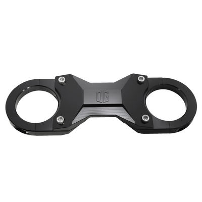 OG Speed 49mm V2 Fork Brace — OG Moto black anodized CNC billet