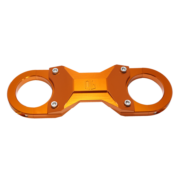 49mm orange anodized CNC aluminum motorcycle fork brace