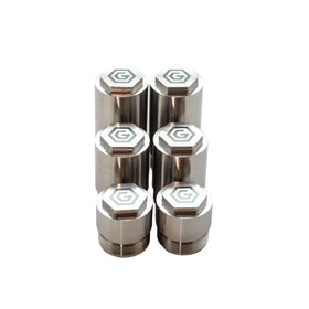 49mm stainless steel fork tube extensions, set of 6