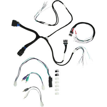 SADDLE TRAP - AMPLIFIER HARNESS - '14 + TOURING