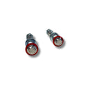 RWD ARP bolt kit with red anodized aluminum washers