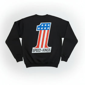 #1 Speed-Kings Mens Crewneck Sweater