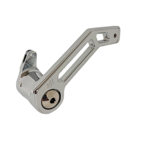 Touring T-REX Shorty brake arm chrome (part #500772) for 2008–2013 Harley FLHT