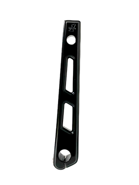 Black CNC-machined billet aluminum inner shift linkage arm #500779B fits 1986–2022 FL Touring models