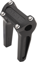 THRASHIN SUPPLY CO. Handlebar Risers - Straight - 6" - Black TSC-6000-1