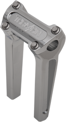 THRASHIN SUPPLY CO. Handlebar Risers - Straight - 8" - Chrome TSC-8000-3