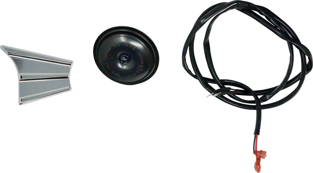 KODLIN USA Relocation Kit - Horn - Chrome KUS25851