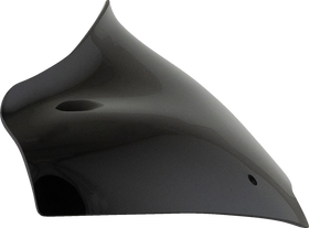 KLOCK WERKS Sport Flare* Windshield - 8" - Black - FLTR KWW-01-0708-B