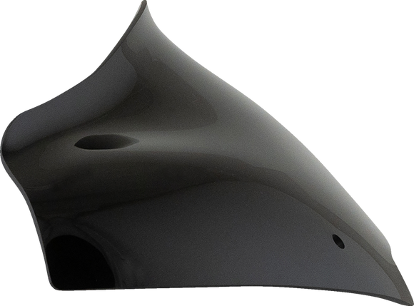 KLOCK WERKS Sport Flare* Windshield - 8" - Black - FLTR KWW-01-0708-B