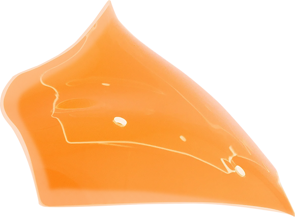 KLOCK WERKS Kolor Flare* Sport Windshield - 8" - Orange Ice KWW-01-0751