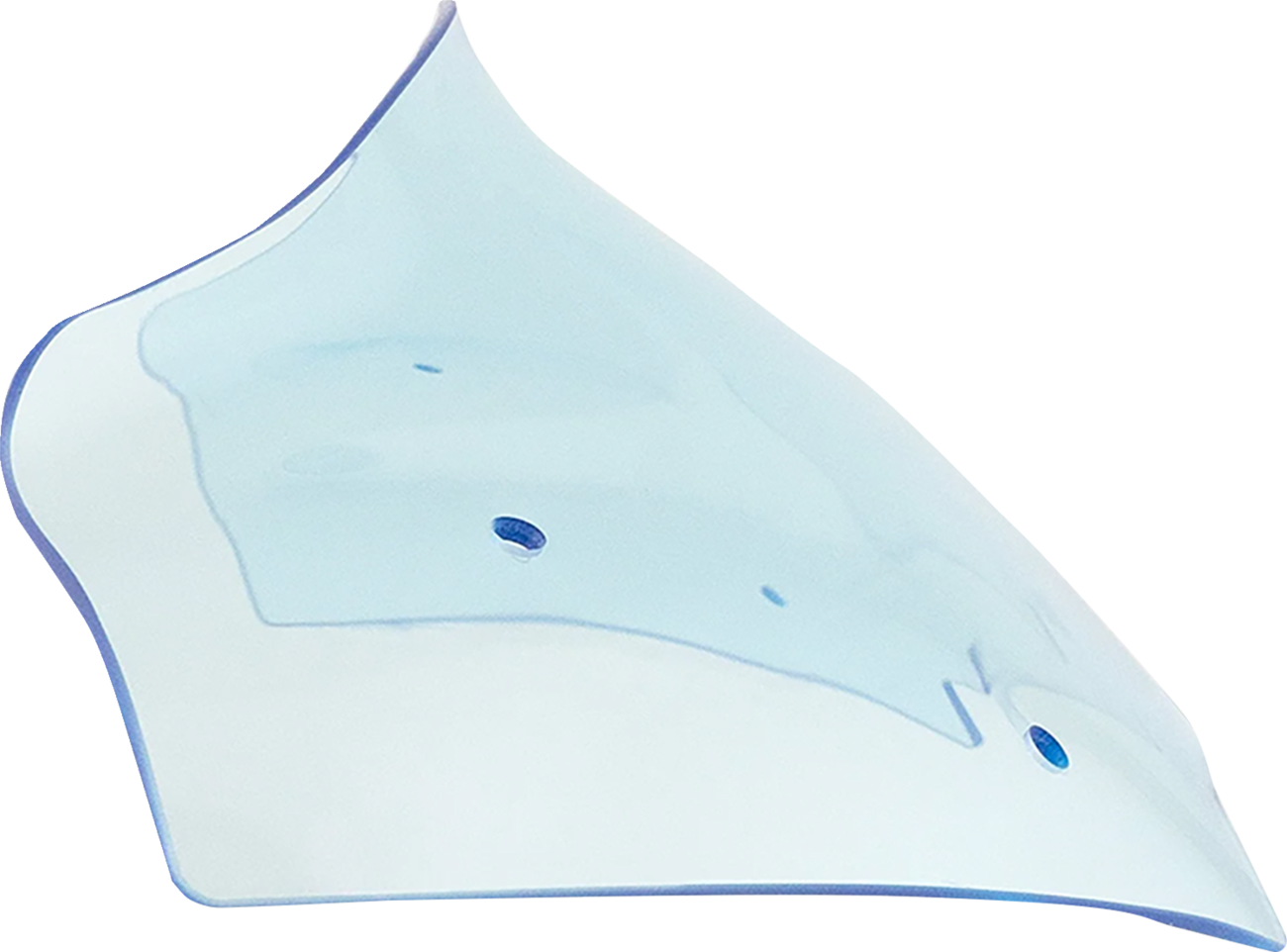 KLOCK WERKS Kolor Flare* Sport Windshield - 8" - Blue Ice KWW-01-0754