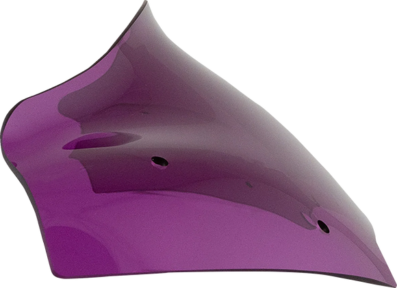 KLOCK WERKS Kolor Flare* Sport Windshield - 8" - Purple - FLTRX KWW-01-0760