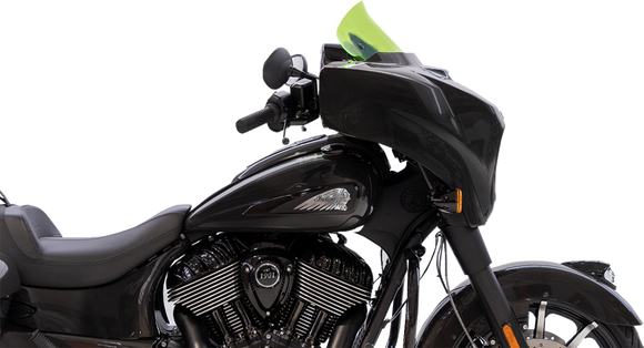 KLOCK WERKS Kolor Flare* Windshield - 10" - Green Ice KWW-04-0634