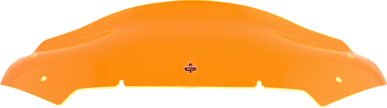 KLOCK WERKS Kolor Flare* Sport Windshield - 8" - Orange Ice KWW-01-0751