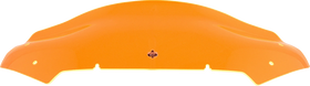 KLOCK WERKS Kolor Flare* Sport Windshield - 8" - Orange Ice KWW-01-0751