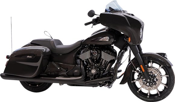 KLOCK WERKS Kolor Flare* Windshield - 10" - Blue Ice KWW-04-0635