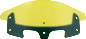 KLOCK WERKS Kolor Flare* Windshield - 10" - Yellow Ice KWW-04-0633