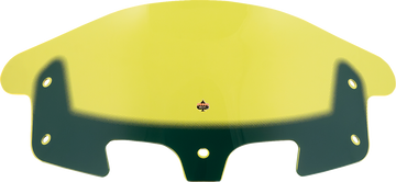 KLOCK WERKS Kolor Flare* Windshield - 10" - Yellow Ice KWW-04-0633