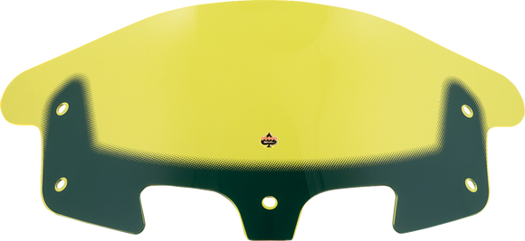 KLOCK WERKS Kolor Flare* Windshield - 10" - Yellow Ice KWW-04-0633