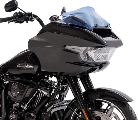 KLOCK WERKS Kolor Flare* Sport Windshield - 8" - Blue Ice KWW-01-0754