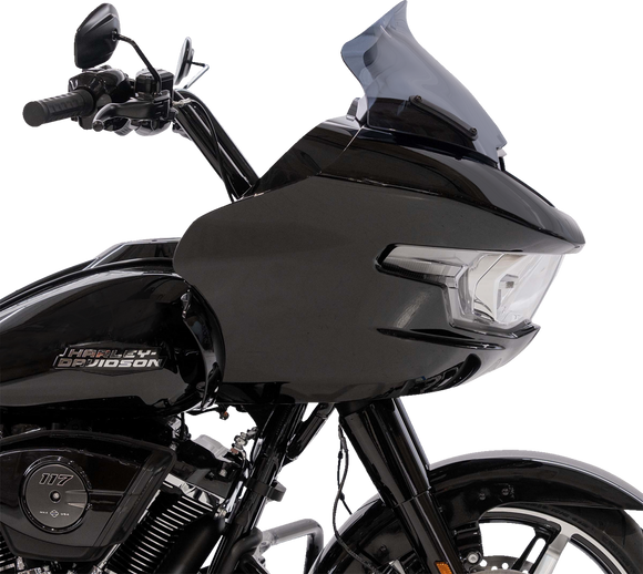 KLOCK WERKS Sport Flare* Windshield - 11" - Dark Smoke - FLTRX KWW-01-0735-DS