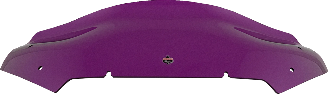 KLOCK WERKS Kolor Flare* Sport Windshield - 8" - Purple - FLTRX KWW-01-0760