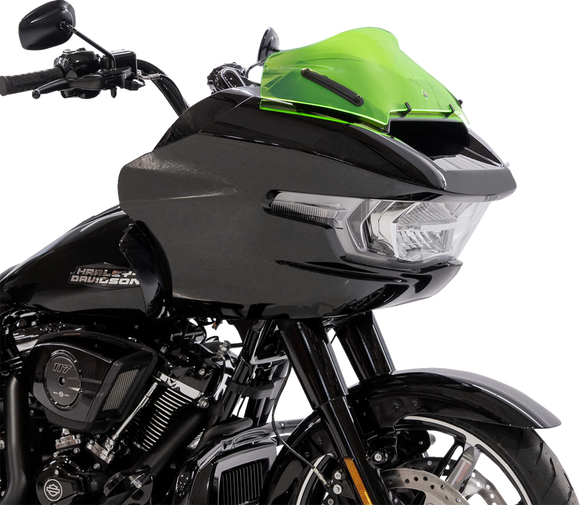KLOCK WERKS Kolor Flare* Sport Windshield - 8" - Green Ice KWW-01-0753