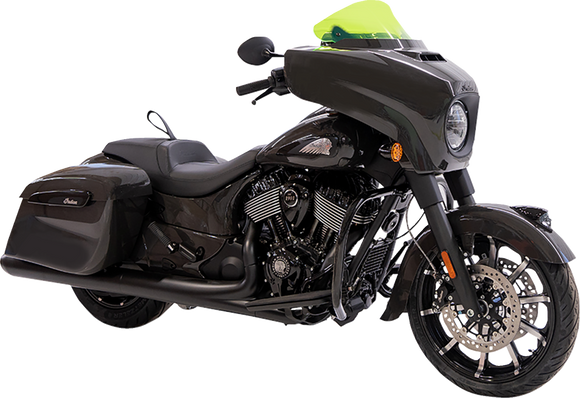 KLOCK WERKS Kolor Flare* Windshield - 10" - Green Ice KWW-04-0634