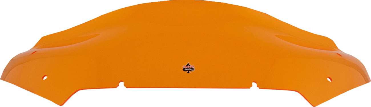 KLOCK WERKS Kolor Flare* Sport Windshield - 8" - Orange - FLTRX KWW-01-0756