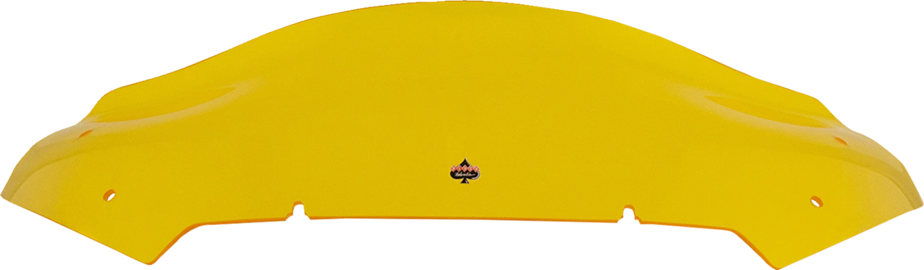 KLOCK WERKS Kolor Flare* Sport Windshield - 8" - Yellow - FLTRX KWW-01-0757