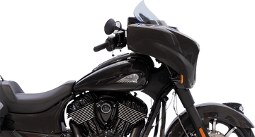 KLOCK WERKS Kolor Flare* Windshield - 10" - Blue Ice KWW-04-0635