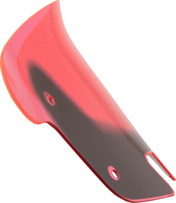 KLOCK WERKS Kolor Flare* Windshield - 10" - Pink Ice KWW-04-0631