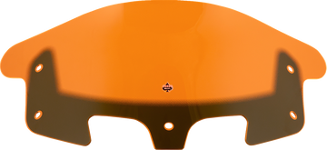 KLOCK WERKS Kolor Flare* Windshield - 10" - Orange Ice KWW-04-0632