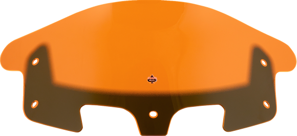 KLOCK WERKS Kolor Flare* Windshield - 10" - Orange Ice KWW-04-0632