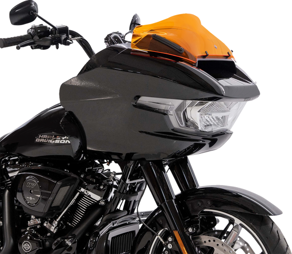 KLOCK WERKS Kolor Flare* Sport Windshield - 8" - Orange - FLTRX KWW-01-0756