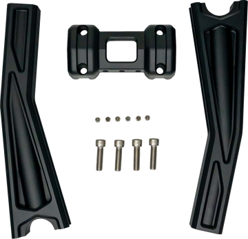 KODLIN USA Ascent Pro Risers - Pullback - 10" - Black KUS55133