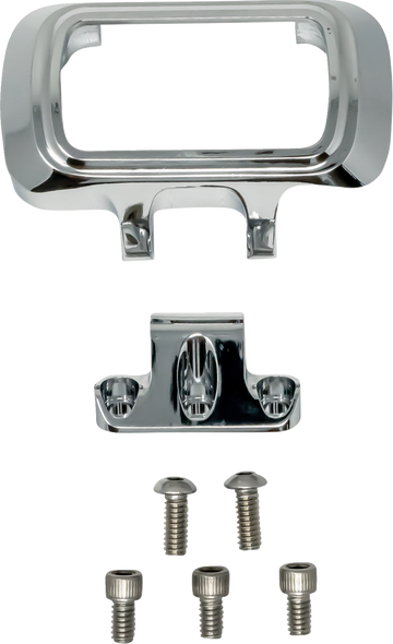KODLIN USA Digital Gauge Bezel - For Ascent Pro Riser - Chrome KUS55138